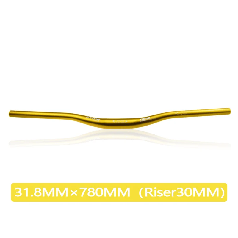 WAKE 31.8MM Fietsstuur Aluminium Alloy Bike Riser Bar 720/780mm Ultralicht Fietsstuur voor MTB Racefiets Stuur