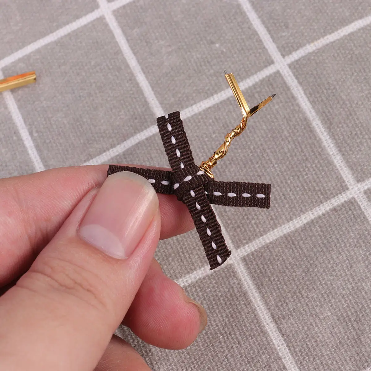50pcs Baking Twist Ties Eco-Friendly Metal Wire Food Sealing Wrappers For Party Cake Shop Gift Packaging Coffee Color Baking Bag - view 2
