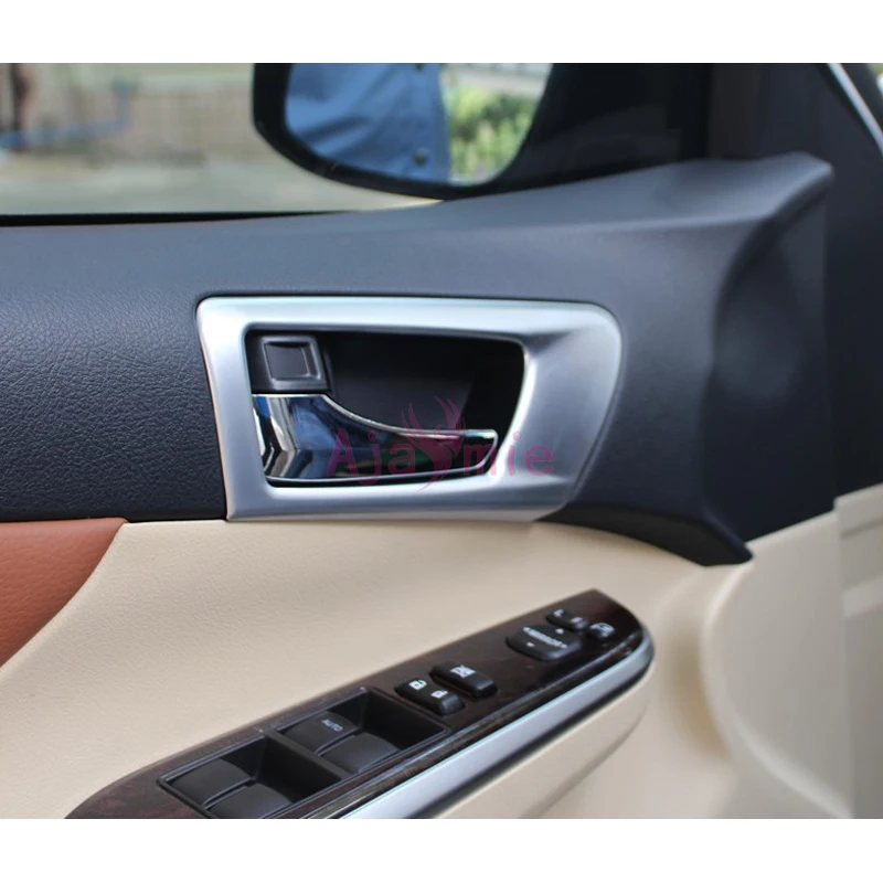 

For Toyota Camry 2015 2016 2017 Interior Door Handle Bowl Cover Insert Trim Panel Overlay Chrome Car Styling Accessories