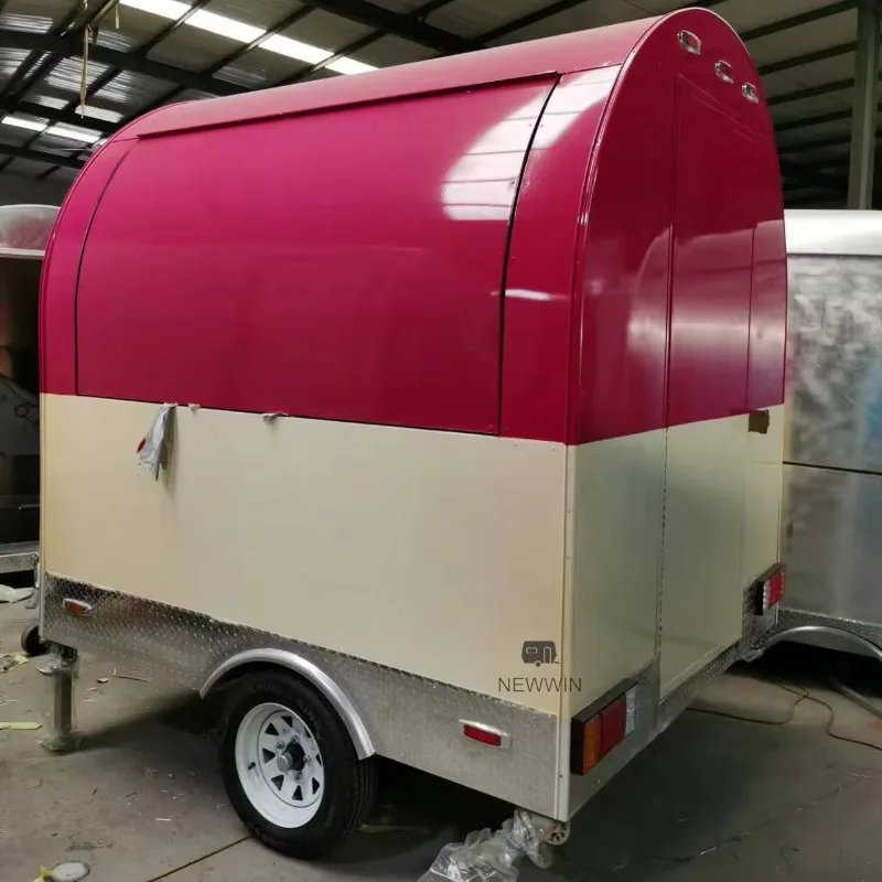 Customized Importer Mini Mobile Food Trailer With Snack Machines