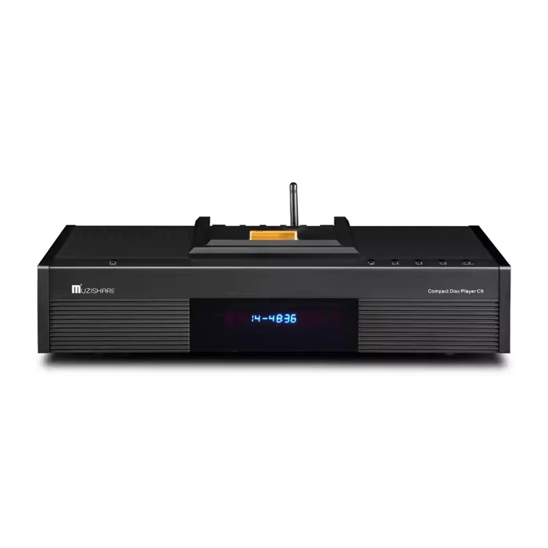 

MUZISHARE C9 6KE8 Vacuum Tube CD Player With HD Bluetooth Decoder ES9038Q2M Coaxial Output RCA/XLR Input 115V/230V