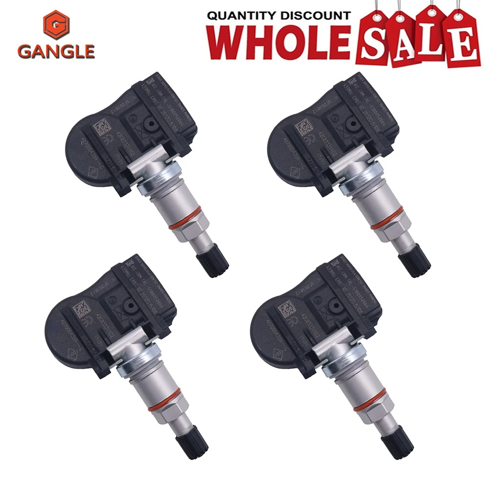 

4PCS/LOT FOR 2007-2016 RENAULT LAGUNA GRANDTOUR 433MHz 407000435R TPMS TIRE PRESSURE MONITORING SENSOR 407003743R