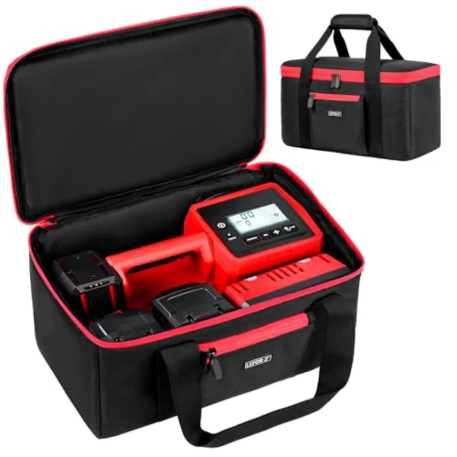 Sac de compresseur d'air Compatible avec le gonfleur Milwaukee M18 284820 277120, mallette de transport de pompe à Air, convient aux accessoires d'outils Milwaukee