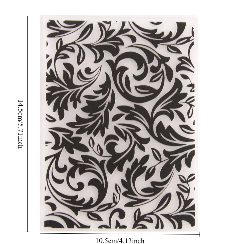 1/pc Plastic Embossing Machine Fold Template Retro Vintage Patterns Handmade Cards Background Clips for Scrapbooking DIY Crafts