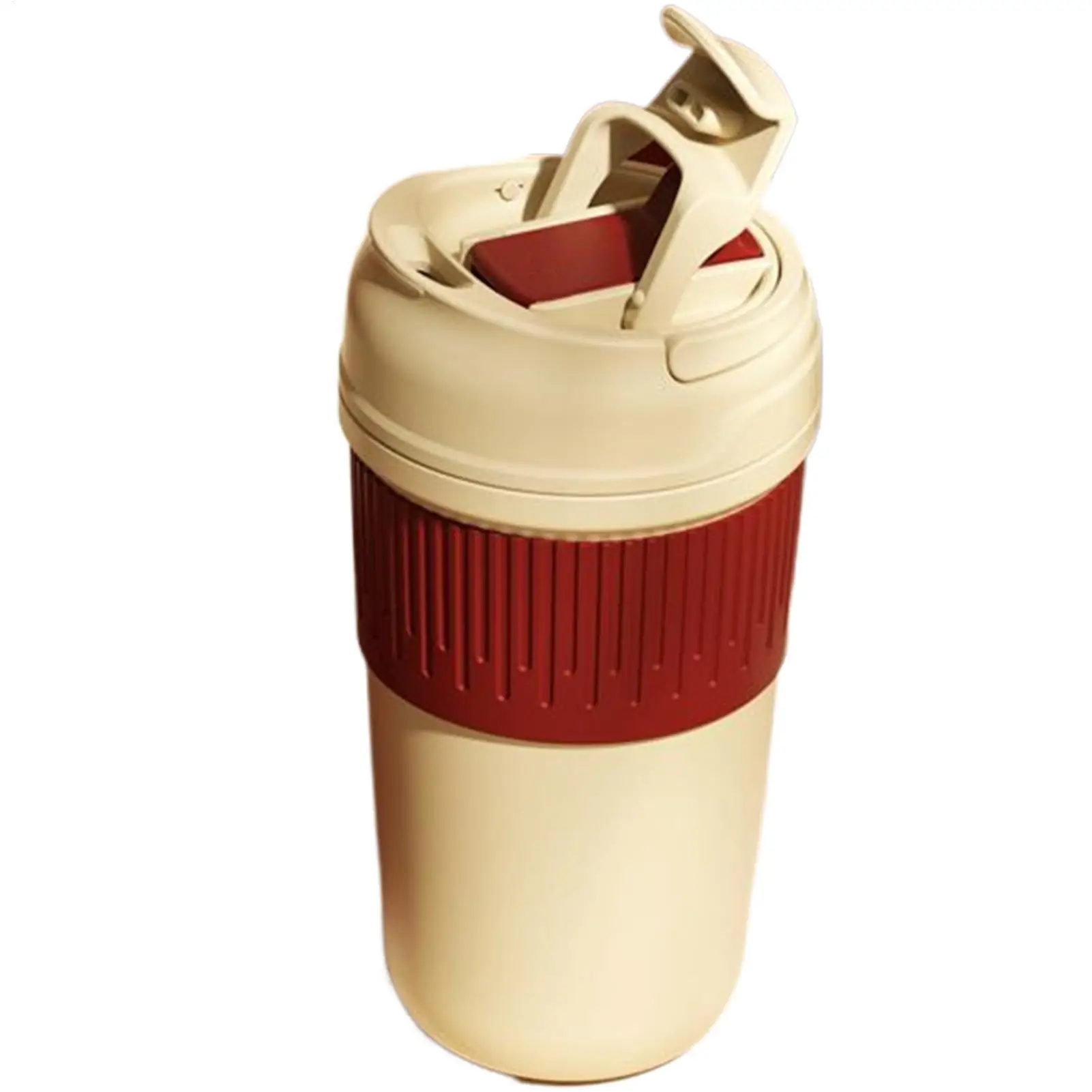 

Stainless Steel Tumbler Travel Mug With Straw And Lid 450ml Leak-Proof Thermal Cup Travel Mug For Juice Tea Coffee Beverage