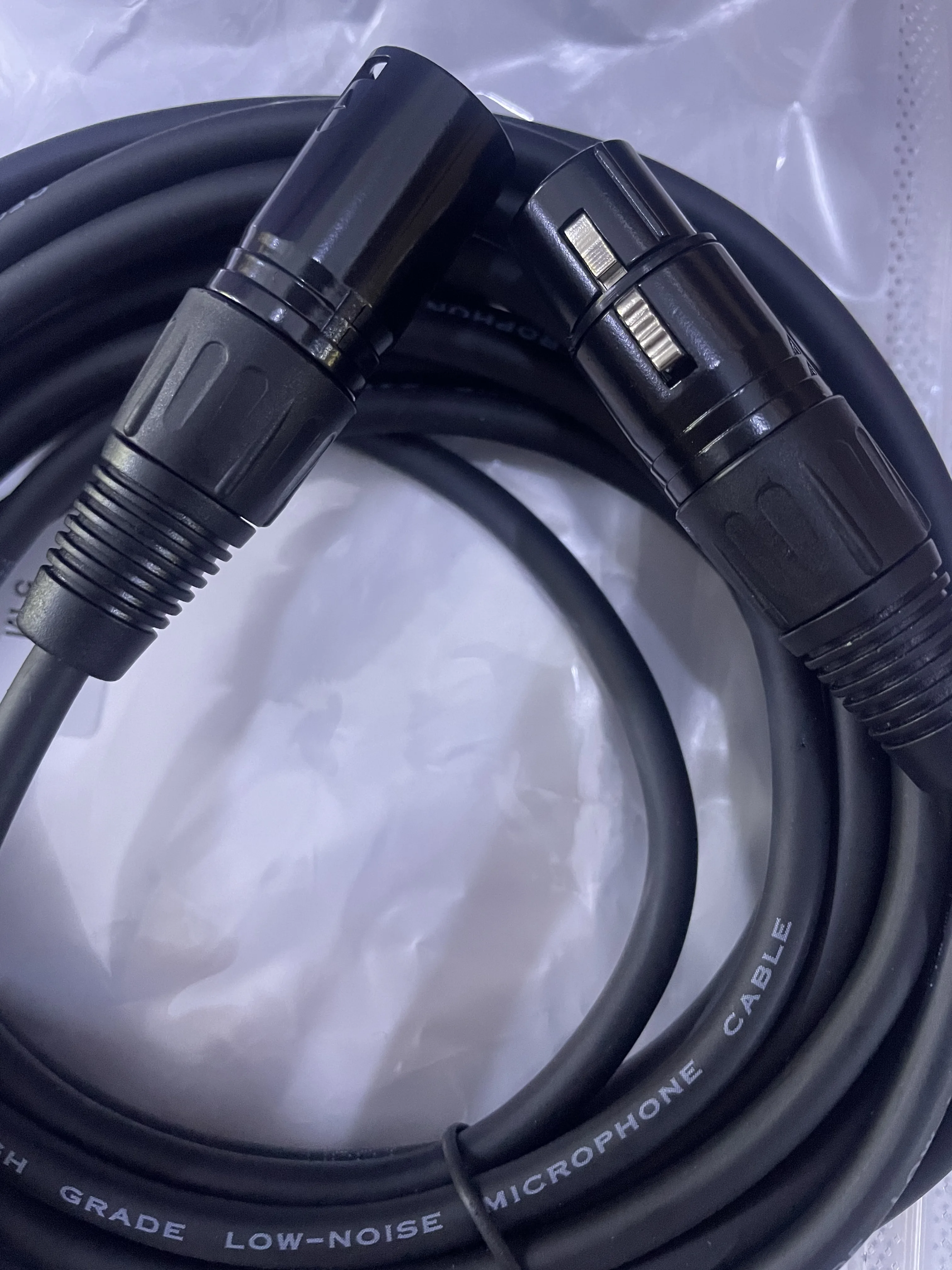 XLR Microphone Cannon Cable Male to Female Audio Balanced Patch Cord for Mixer Sound Card AM8 K688 Microphone Extension Cord