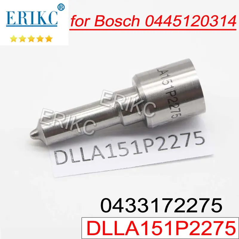 0433172275 Black Needle Diesel Dispenser Nozzle DLLA151P2275 Fuel Injector Nozzle Tip DLLA 151 P 2275 For Bosch 0445120314