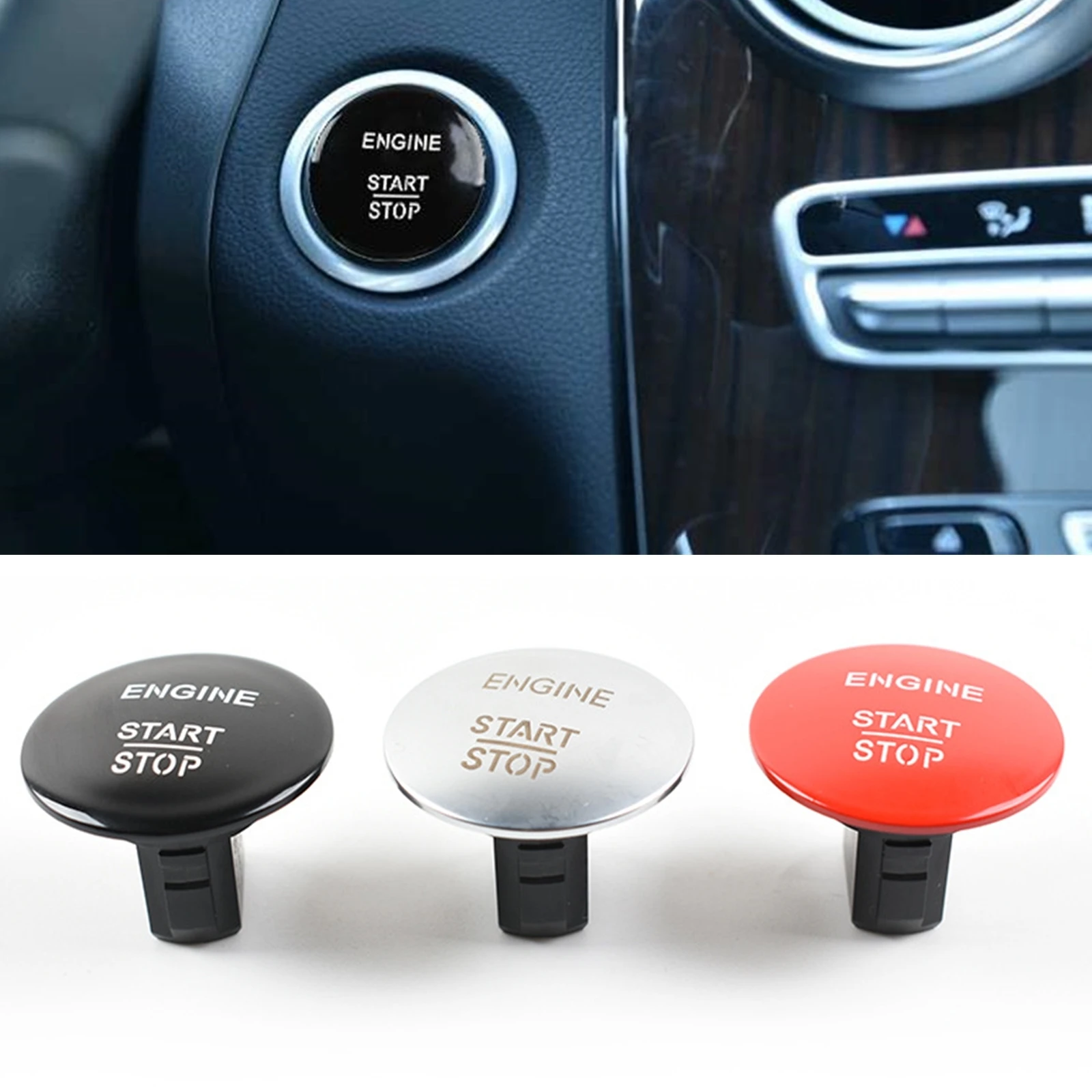 

Engine Start Stop Switch Knob Button For Mercedes Benz ML GL R S E Class 2215450714 W205 W212 W164 W166 W221