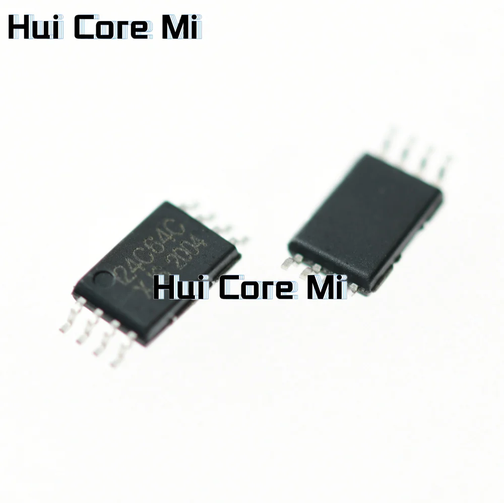 AT24C64 TSSOP8 24C64C IC chip AT24C64D-XHM-T ultra-thin close pin 24C64