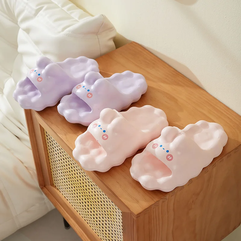 

Женские сандалии из ЭВА, Мягкие Шлепанцы для дома, с рисунком облаков, овец, 2023