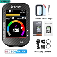 iGPSPORT BSC300 Bike Computer Cycling Wireless Speedometer ANT Cadence Speed Sensor Map Navigation GPS Outdoor Bicycle Computer