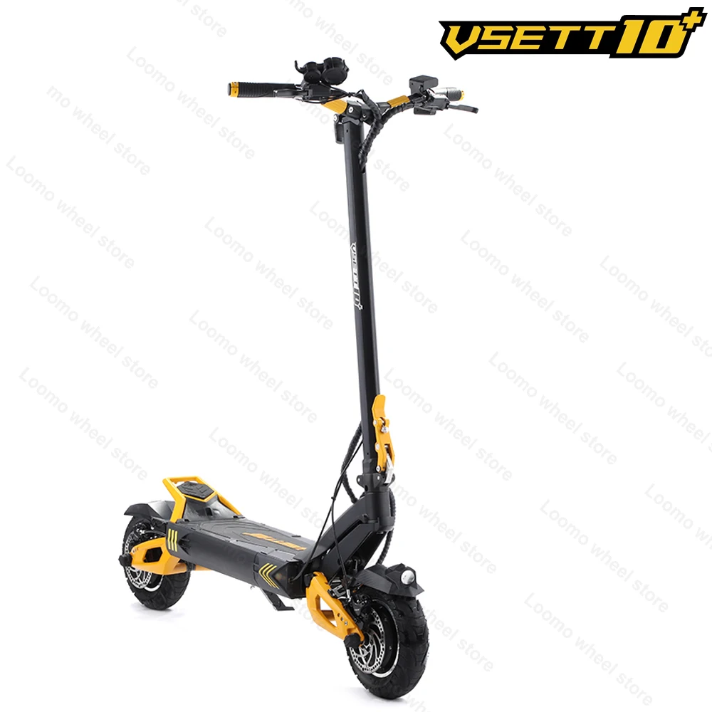 Vsett-سكوتر كهربائي أصلي لجميع التضاريس ، 10 Plus ، 60V ، 28Ah ، محركات مزدوجة ، ww ، 10 "، ترقية صفر ، 10X E-Scooter ، مخزون الاتحاد الأوروبي