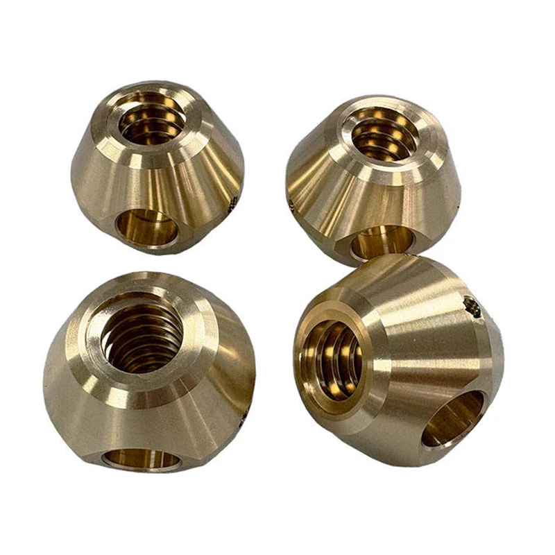 CNC Lathe Milling Drilling and Turning Machining Processing of Brass Parts Machining Service