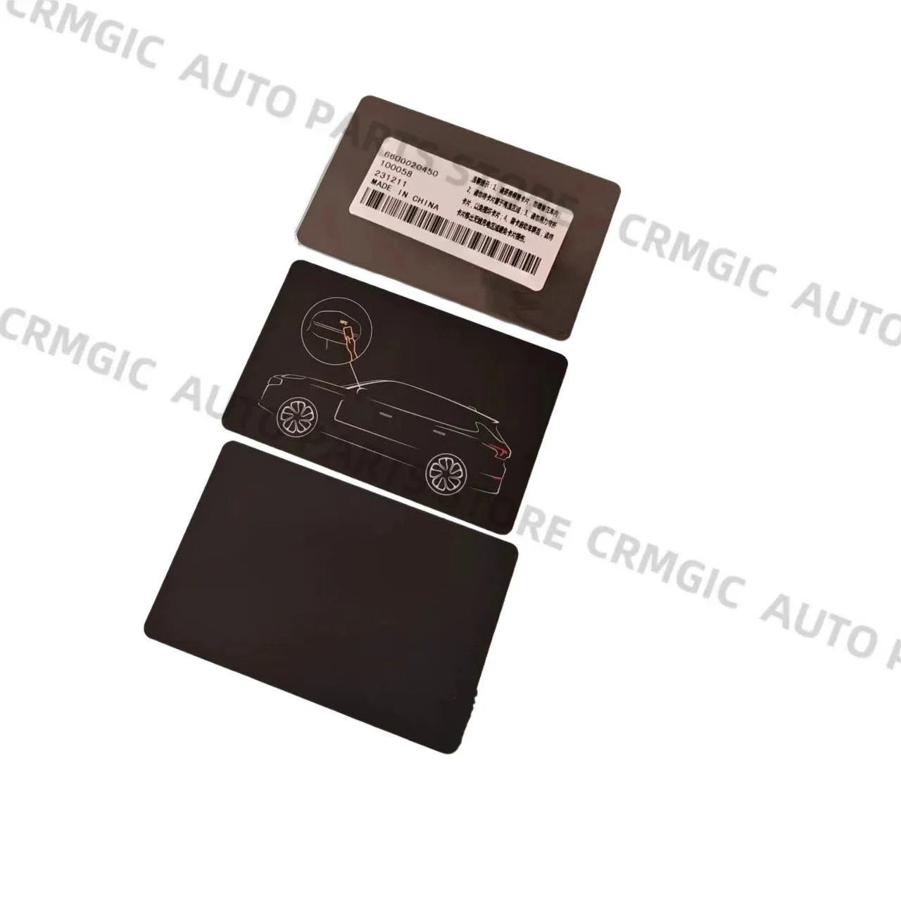For GEELY ZEEKR 001 009 007 ZEEKR 7X ZEEKR X 100% Original Car Bluetooth Smart Remote Control Key Smart Digital NFC Key Card