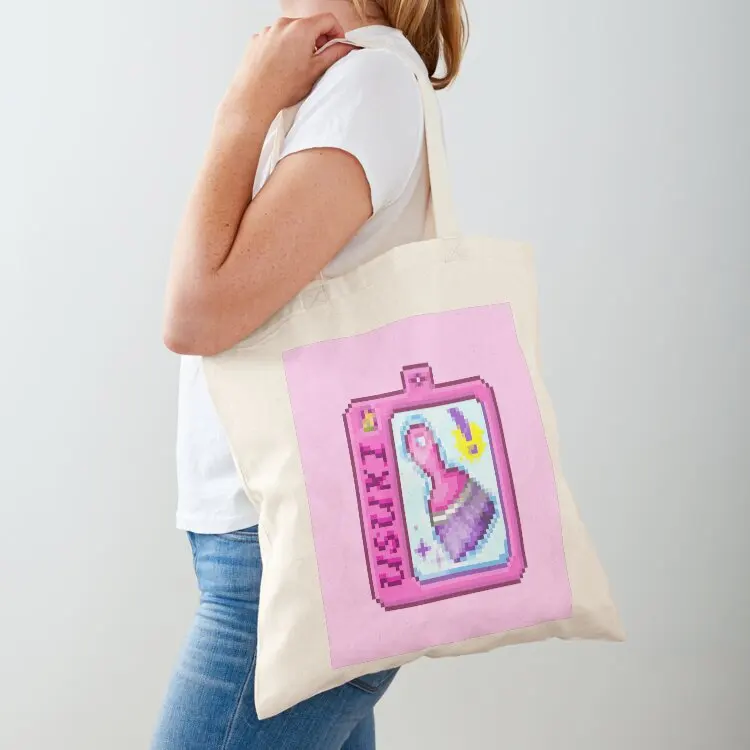 

Neopet Usuki Paint Brush Pixel Art Tote Bag shopper bag women canvas Women's shopping bag large size bags Shopper