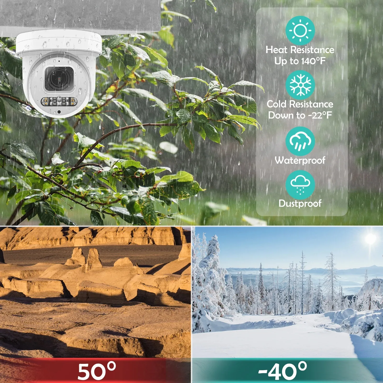 IMX415 PTZ POE 8MP 4K IP Camera 5X Optical Zoom Color Night Vision CCTV Security Video Surveillance Two Way Audio