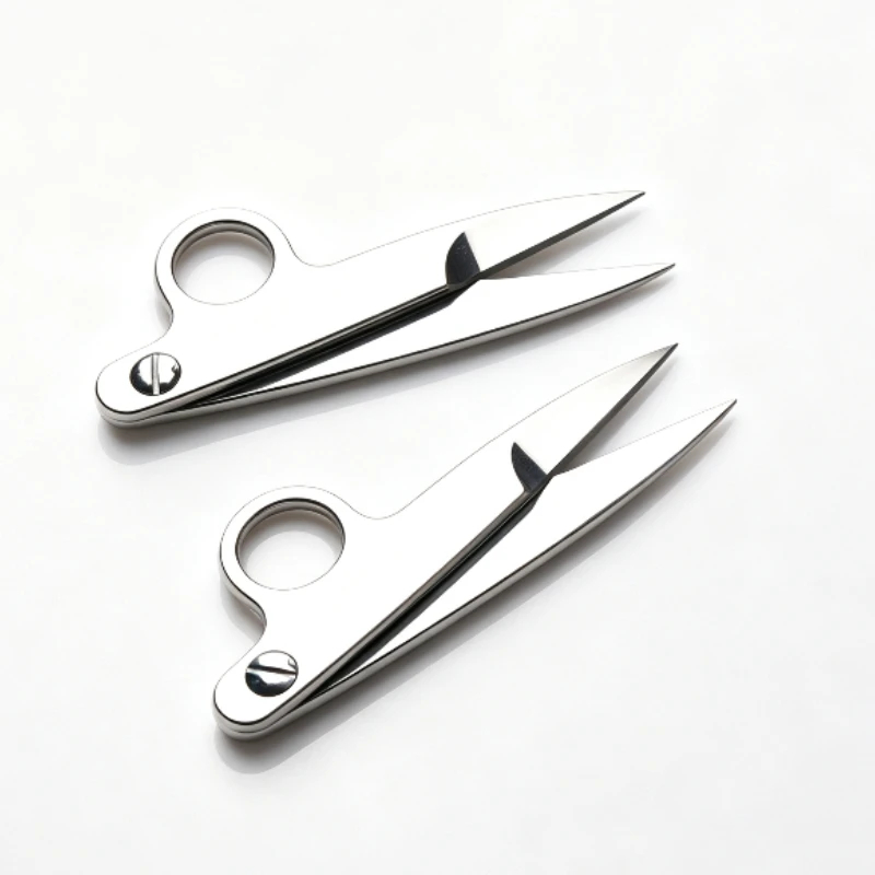 Stainless Steel All‑Steel Thread Snips Small Sewing Scissors Household DIY Tool for Tailor Embroidery Cross‑Stitch