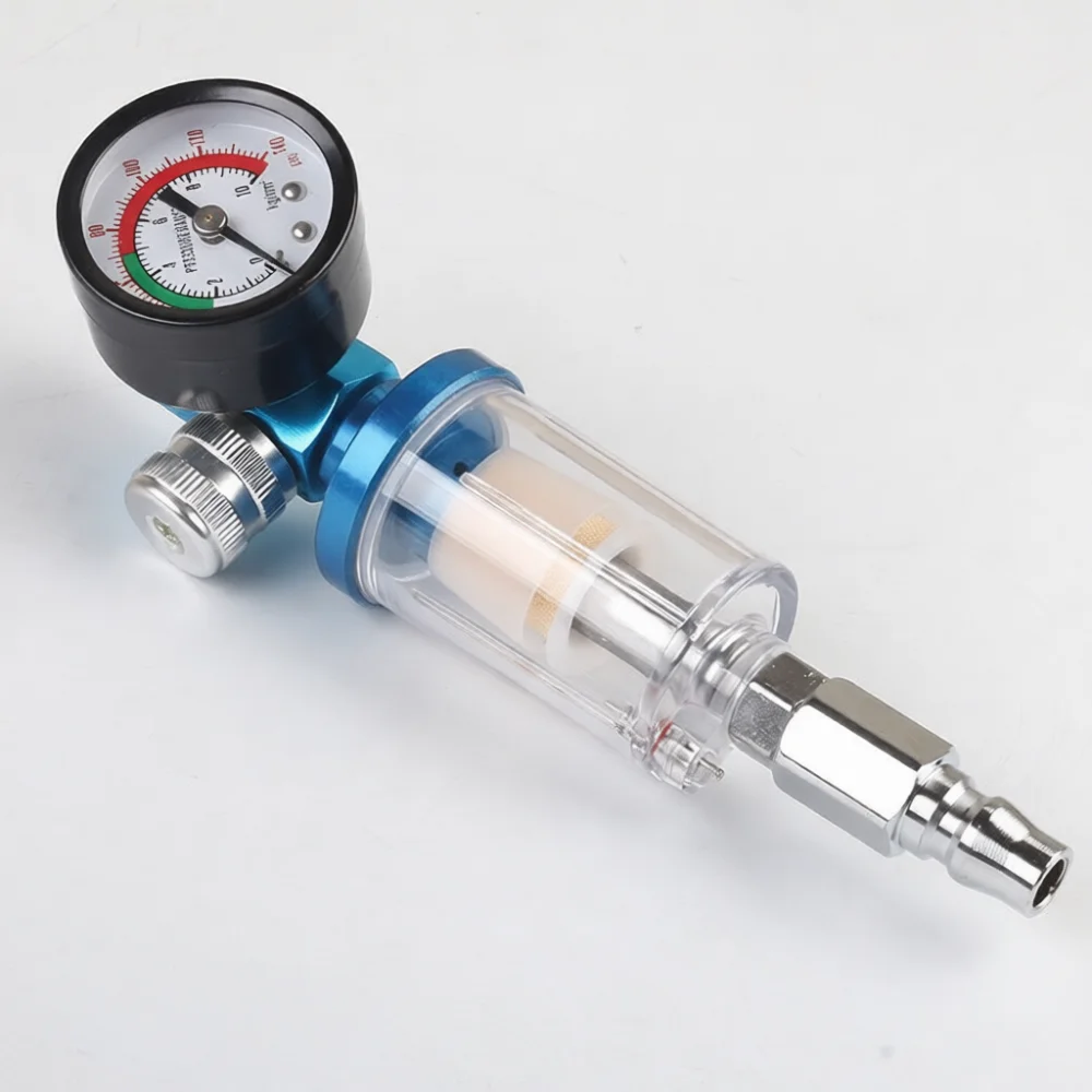 Spray Air Filter Regulator Oil Water Separator Pneumatic Compressor Accessories Moisture Trap Cleaning Device