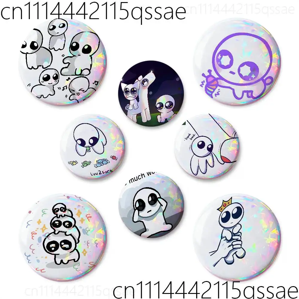 TBH Autism Creature Yippies Button Pins Backpack Clothing Decor Brooch Cartoon Science Fiction Badge Jewelry Gifts for Kids