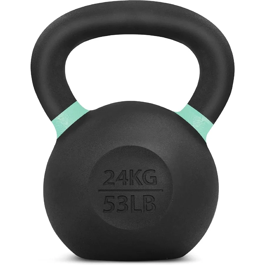 

Гири с порошковым покрытием, гири с чугунным сердечником с нескользящей ручкой и плоским дном для кондиционирования, сверхмощные для прочности