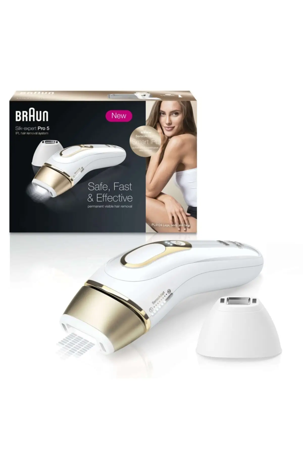 Silk 'expert Pro5 Pl5124 Ipl/depilazione Laser