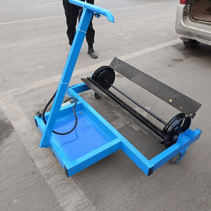 Electric turning machine translation machine grain stacking machine translation hand pull