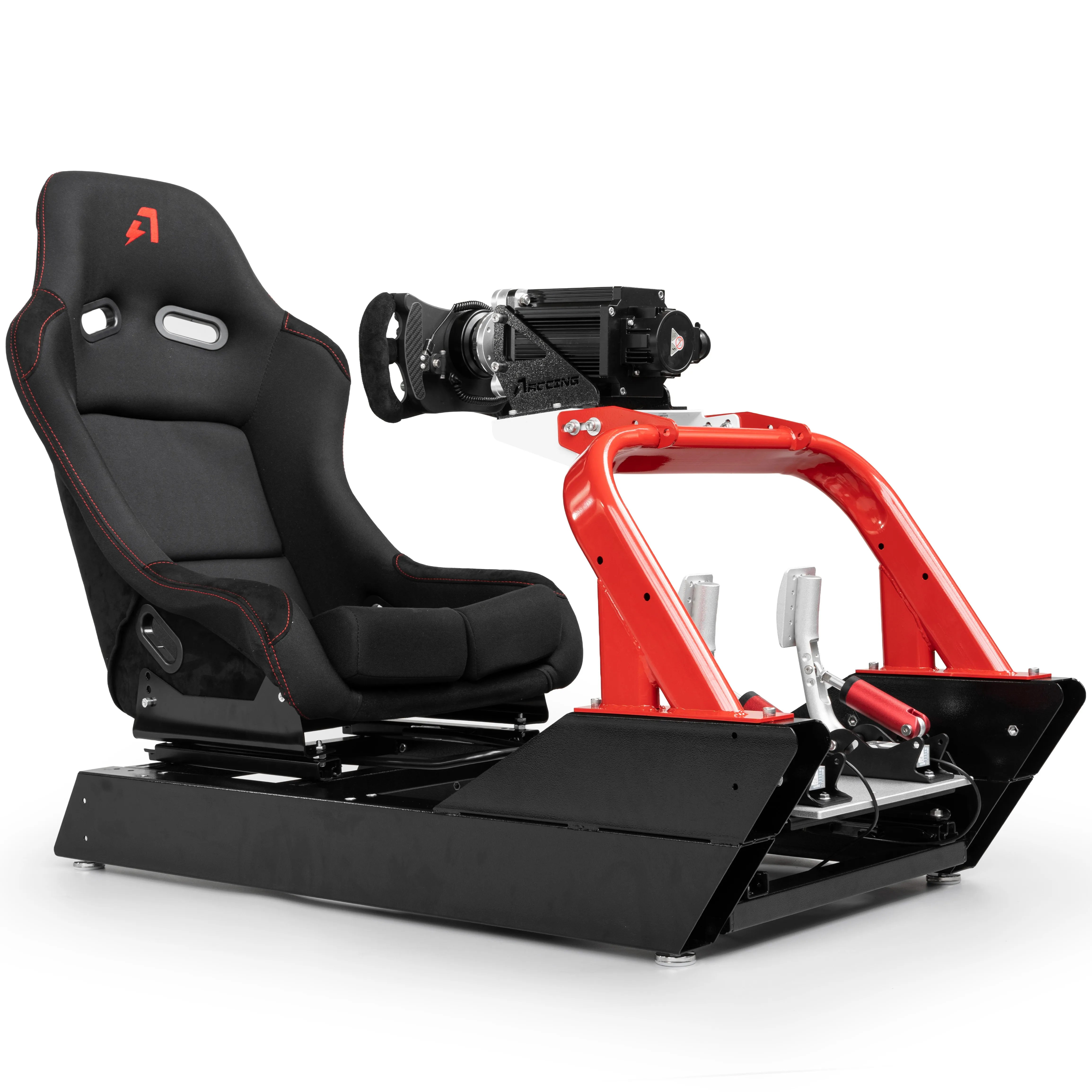 AZRACING CS-Pro Sim Racing Cockpit Driving Simulator Seat Rig for Fanatec Moza Thrustmaster Logitech