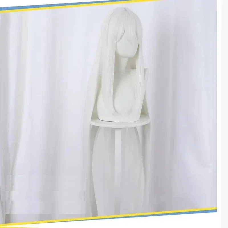 qq 123Echidna تأثيري الباروكات إعادة: صفر بدء الحياة في عالم آخر Boku أبيض طويل مستقيم الشعر 80 سنتيمتر و 100 سنتيمتر