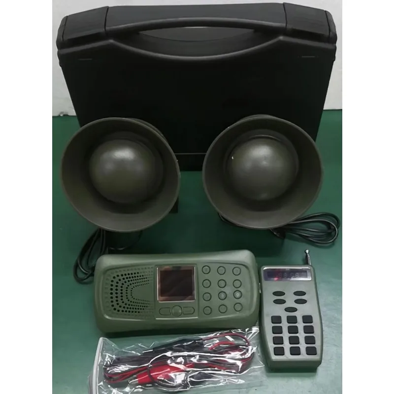 Outdoor remote control electronic bird MP3 loudspeaker Animal chirping loudspeaker Bird calling machine with 2 loudspeakers