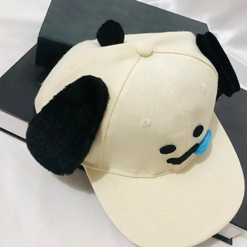 A52E Cartoon Snoty Dog Ear Baseball Hat modieuze schedelpetten voor dagelijks gebruik