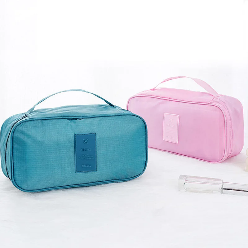 2022 New Travel Bra Bag Underwear Organizer Bag Cosmetic Daily Toiletries Storage Bag Women\'s High Quality Wash Case Bag