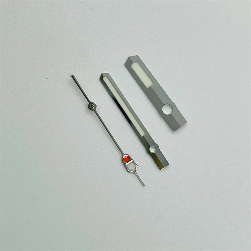 إبرة ساعة خضراء مضيئة ، حركة ميكانيكية ، تعديل ساعة غوص ، مستعمل ، NH35 ، NH36 ، جديد