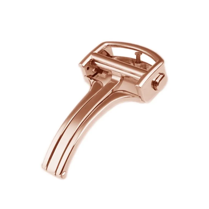 Пряжка для часов Cartier BALLON BlEU Tank Caliber 12 14 16 18 20 мм Серебро Розовое золото Высококачественная складная пряжка из твердой металлической стали