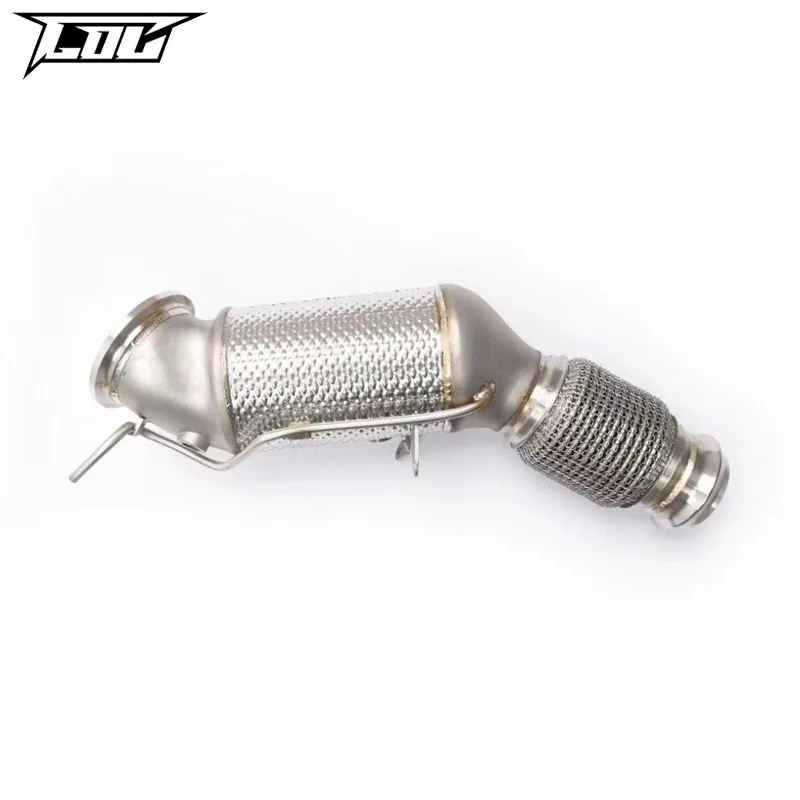 

Exhaust Downpipe For BMW 420/425/430 G22/G23 2.0T B48 2020-2022 Stainless Steel High Flow Catted Downpipe 200/300 Cell