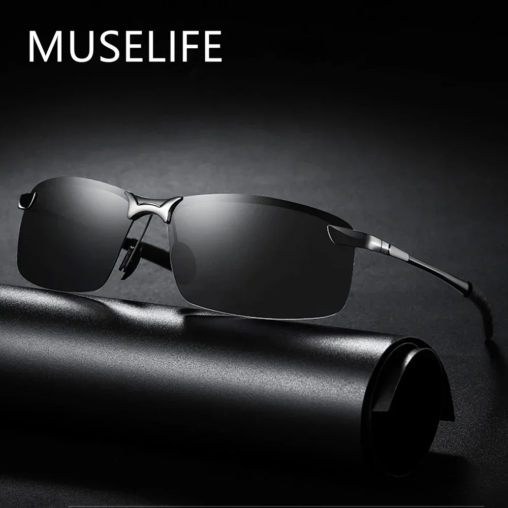 Sunglasses Men Polarized Driving Glasses Male Sun Glasses Day Night Vision Driver's Eyewear