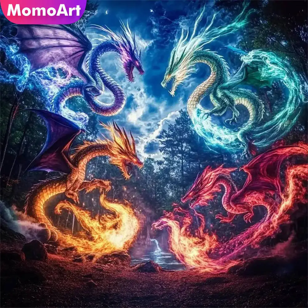 Momoart Bär Diamant Mosaik Tier voller Runde Diamant Malerei Mond Stickerei neue Ankunft handgemachte Hobby
