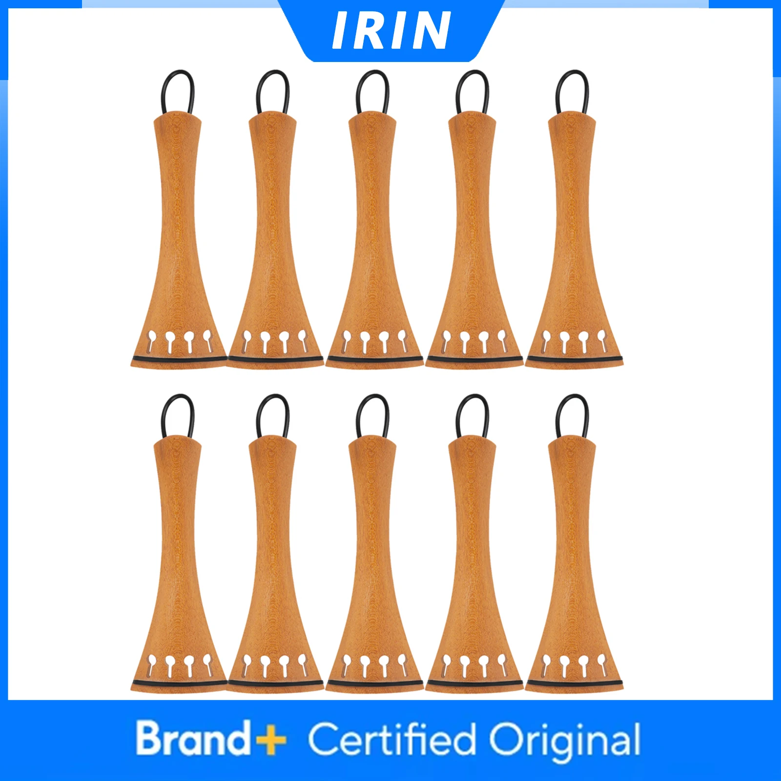 IRIN 3/4 4/4 الكمان الذيل عناب الخشب سلسلة مجلس Chinrest الذيل خشب متين الكمان استبدال أجزاء الكمان الملحقات #1