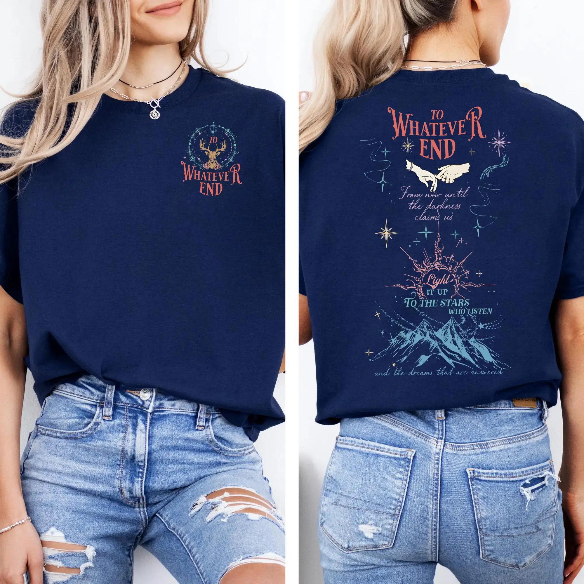 Throne Of Glass To Whatever End Shirt, Aelin Galathynius Quote, Terrasen Fantasy Reader Gift
