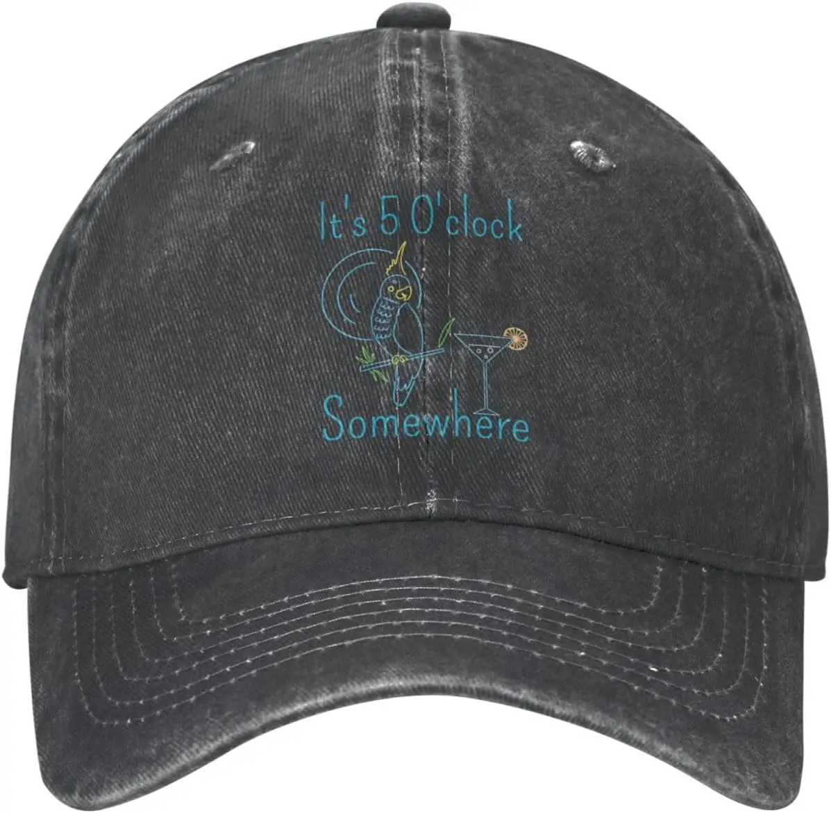 5 Oclock Somewhere Hat It is 5 Oclock Somewhere Cap Women Baseball Hats Cute Hat