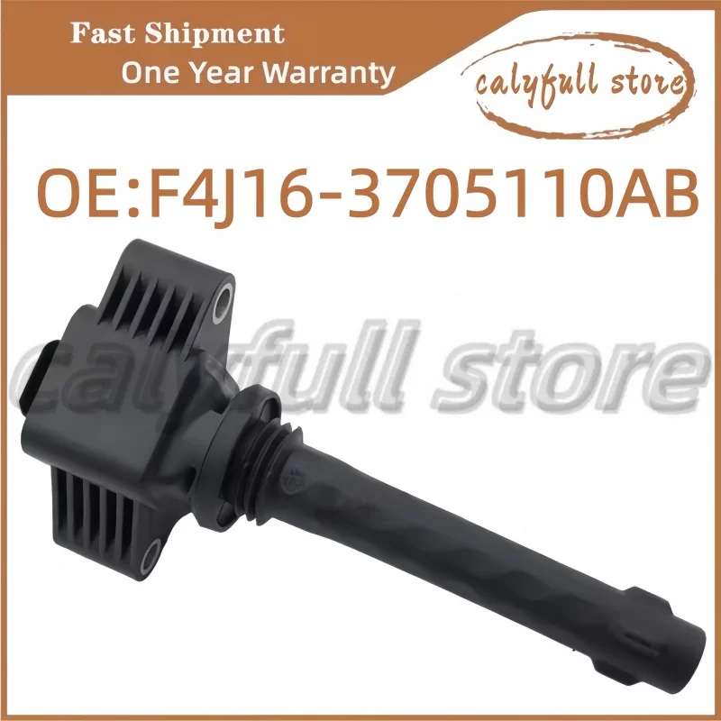 

1PC Engine Ignition Coil For Chery Tiggo 7/8 Exeed Jetour F4J16-3705110AB 1.6T
