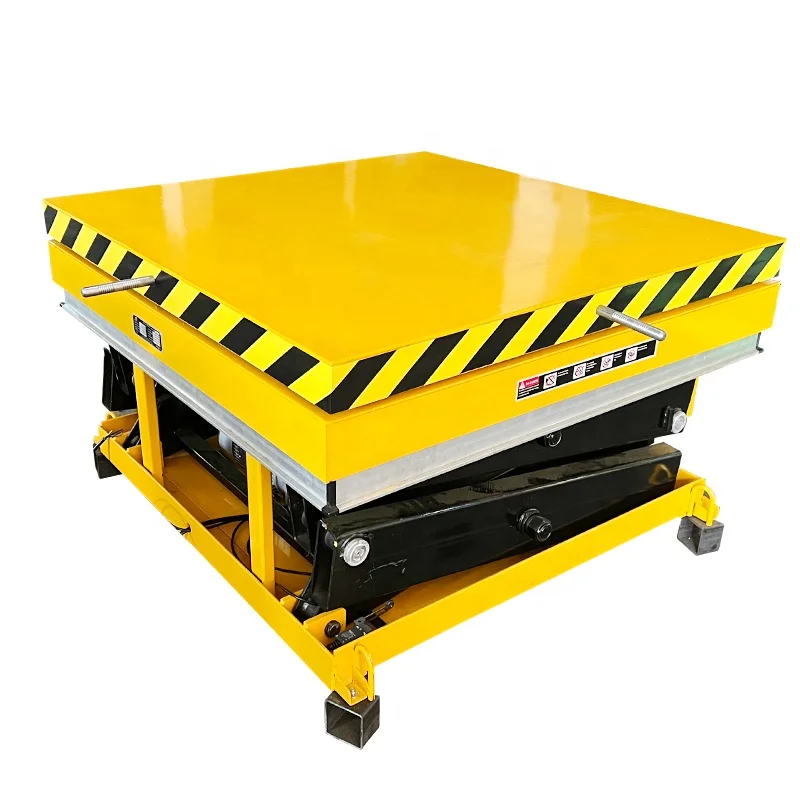 Table élévatrice électrique manuelle à Double ciseaux, Table élévatrice Portable