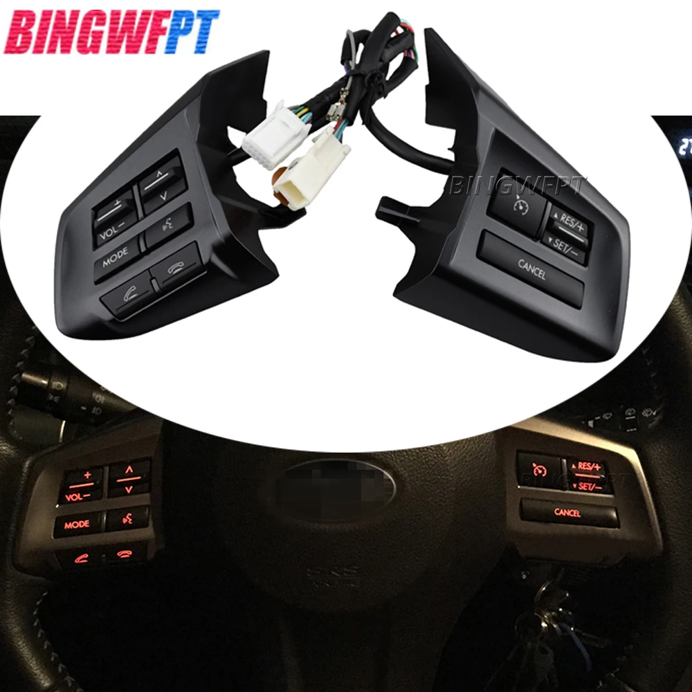 Cruise Control Switches 83154-AJ180 83154AJ180 Fits For SUBARU Legacy 2012-2014 Steering Wheel-Audio Stereo Remote Switch Button