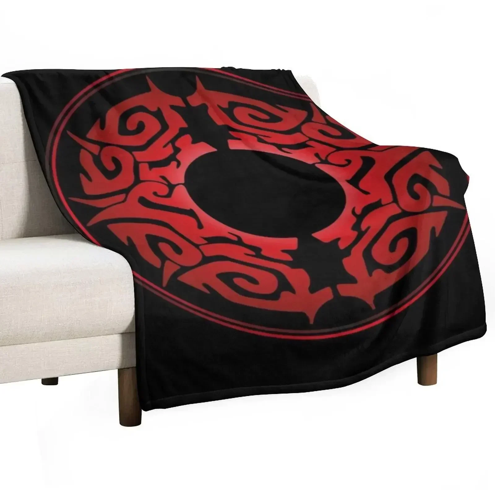 Wei Wuxian Patriarch Yiling Lazou Symbol Throw Blanket Luxury Blankets For Sofas Blankets