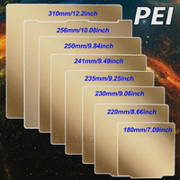 PEI Sheet Double Sided Print Plate 250x250 230x230 220x220 310x310 235x235mm for AD5M K1C Ender 3 Prusa mk4 Anycubic QIDI Q1 Pro