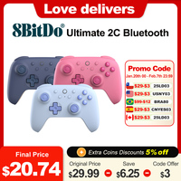 8BitDo Ultimate 2C for Nintendo Switch Bluetooth Wireless Controller Gamepad Ultimate C New Series Redesigned Simplified Version