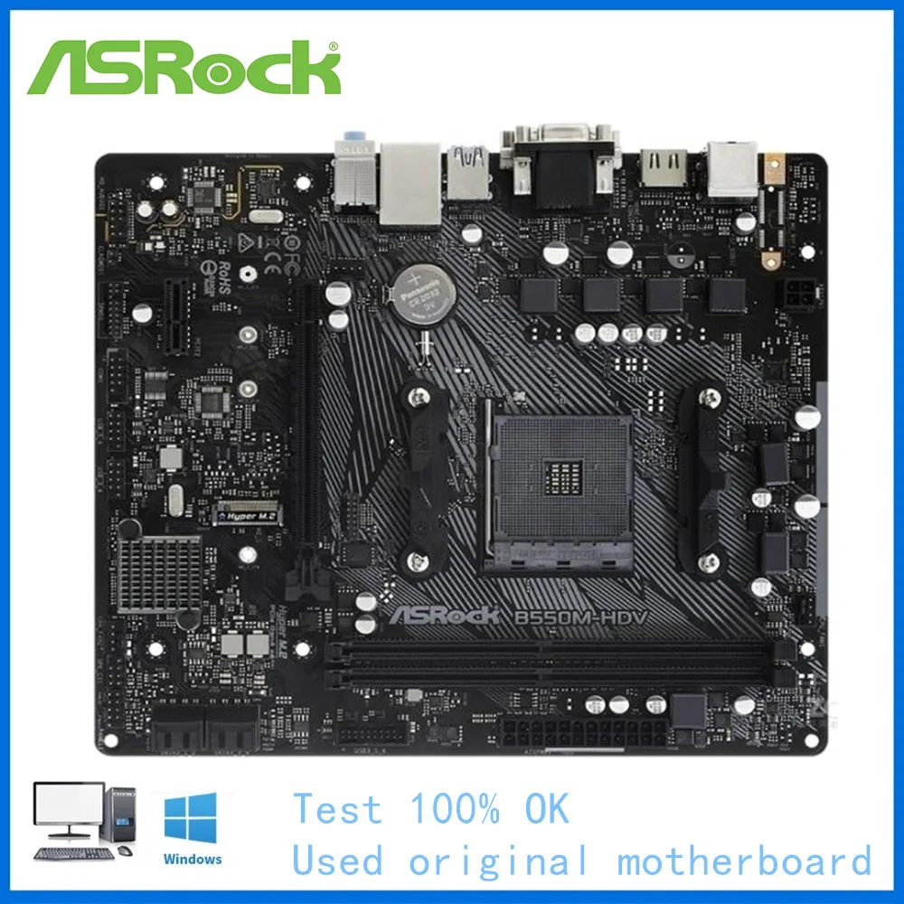 

B550M-HDV Материнская плата AM4 DDR4