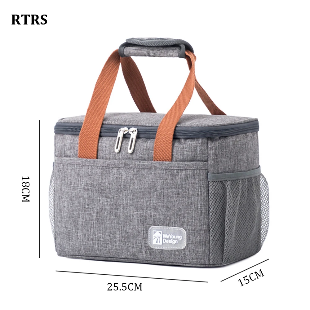 15L Outdoor  Portable Camping Bag Large Capacity Cooler Shoulder Bag Nauture Hike Lunch Ice Picnic Box Waterproof Tote Bag