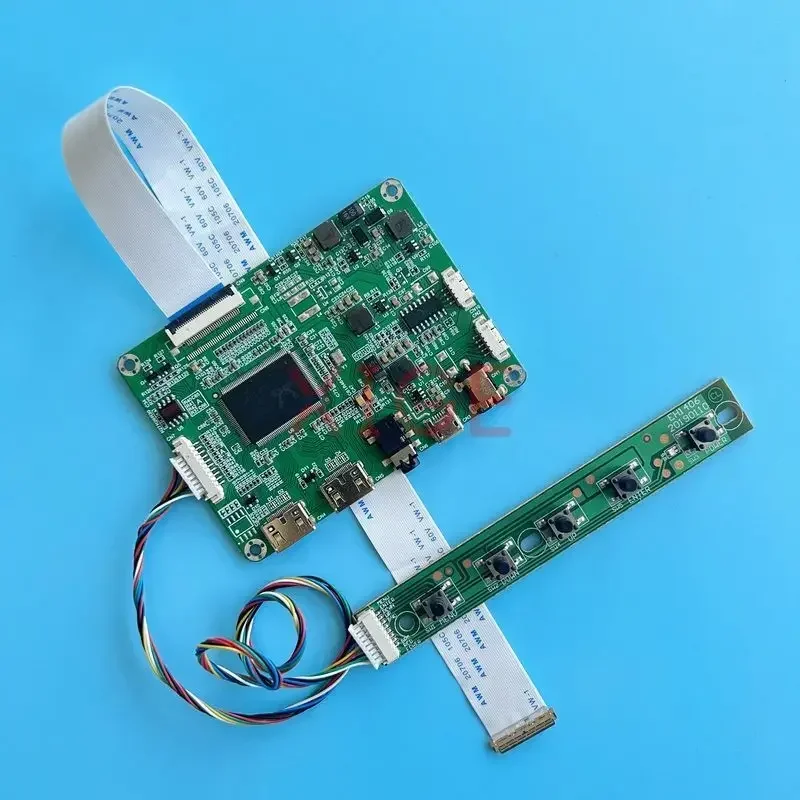 

DIY Kit для N156BGA-EA2/EA3/EB2 2Mini-HDMI EDP 30-контактный 15,6-дюймовый Micro USB 1366x768, плата драйвера контроллера дисплея ноутбука