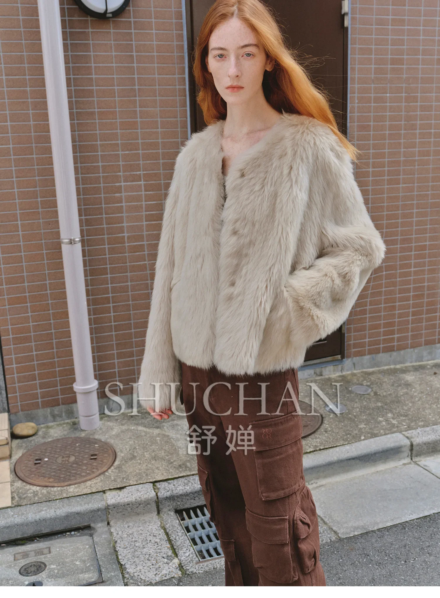 2024 Importing Tuscany Double-faced Fur Abrigos Mujer Invierno  Jacket Women  Casaco Feminino