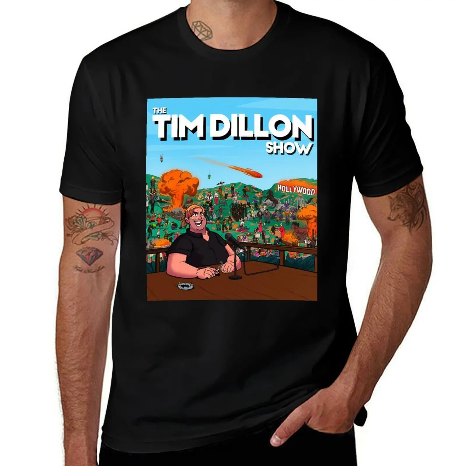 The Tim Dillon Show T-Shirt Basic Solid Color Short Sleeve T-Shirt